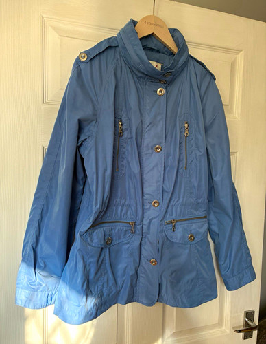 Per una stormwear blue button - una,