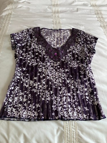 Ladies stretch lace - lace, una