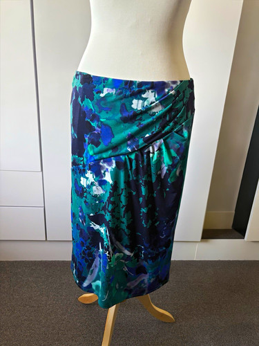 Per una abstract print satin - per,