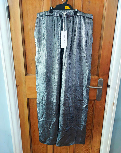 Per una silver metallic satin - metallic,