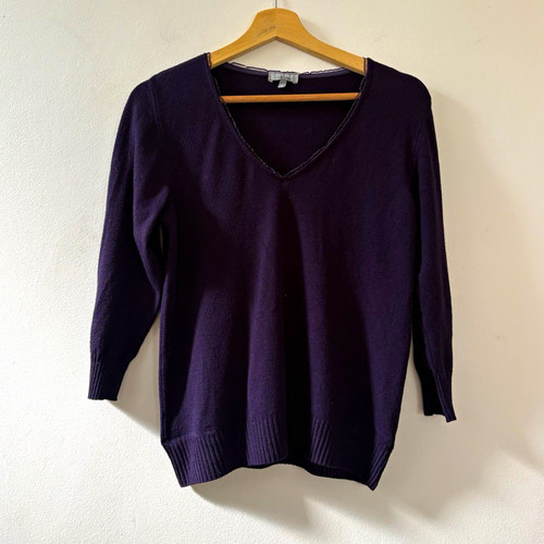 Per una purple knit - una,