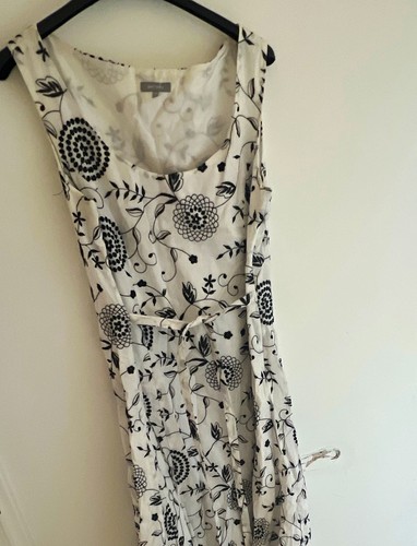 Per una white - una, floral