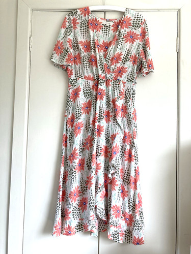Per una midi wrap dress - ,