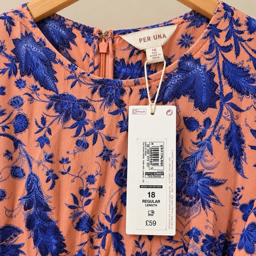 Per una pink blue - pink/blue, floral