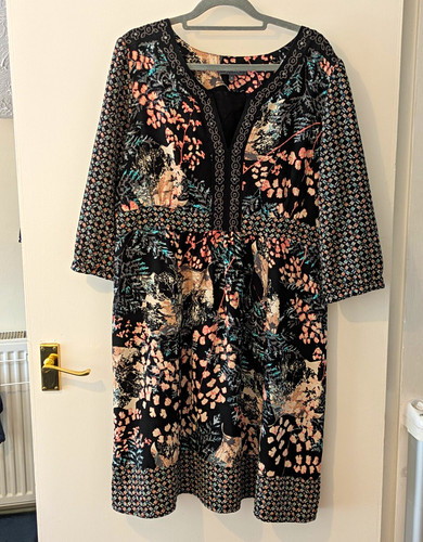 Per una black floral - per,