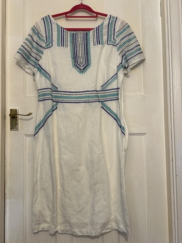 Per una white embroidered - una,