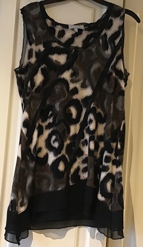 Per una sleeveless tunic top - per,