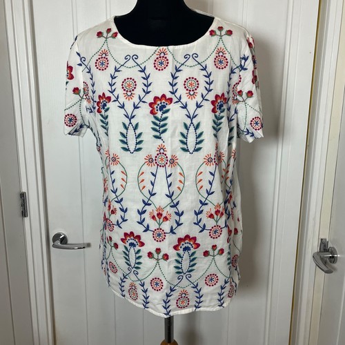 Per una white cotton - cotton, top