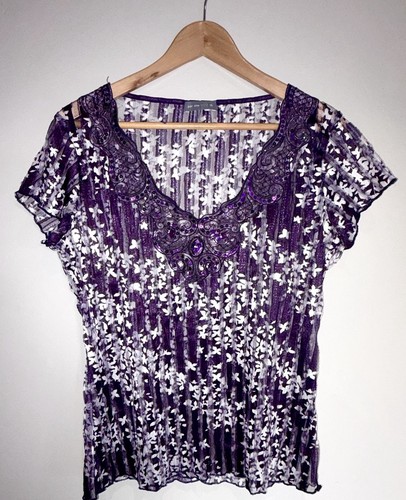 Per una purple embellished - per,