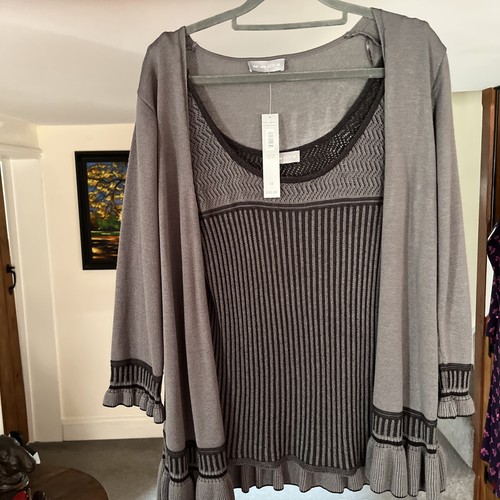Per una tank top and - una, cardigan
