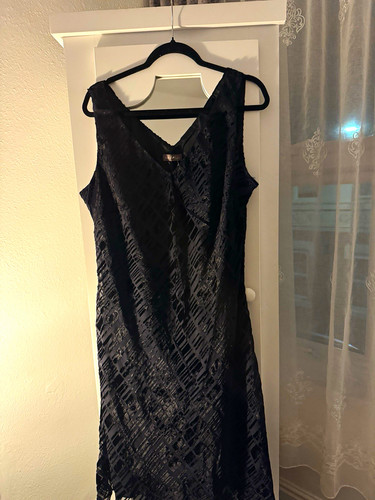 Per una black velvet geometric - una,