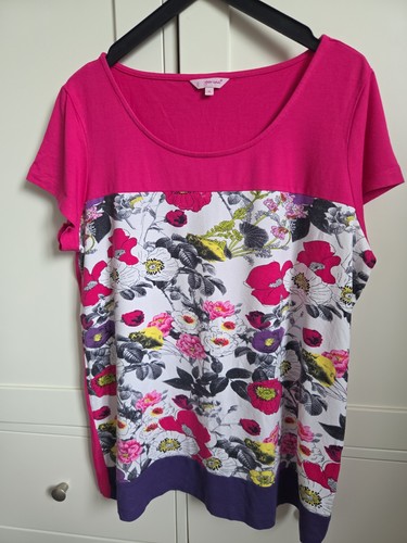 Per una size pink - size, floral